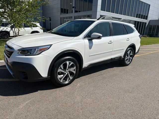 Used 2022 White Subaru Limited image 1