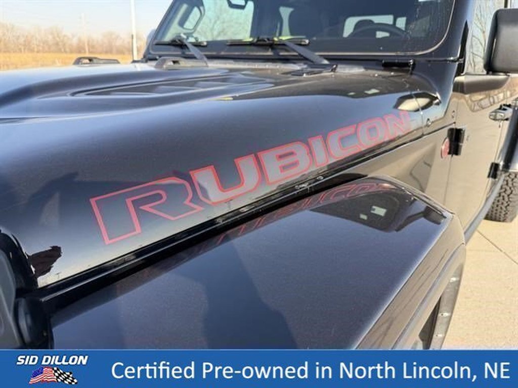 Used 2021 Black Clear Coat Jeep Rubicon image 24