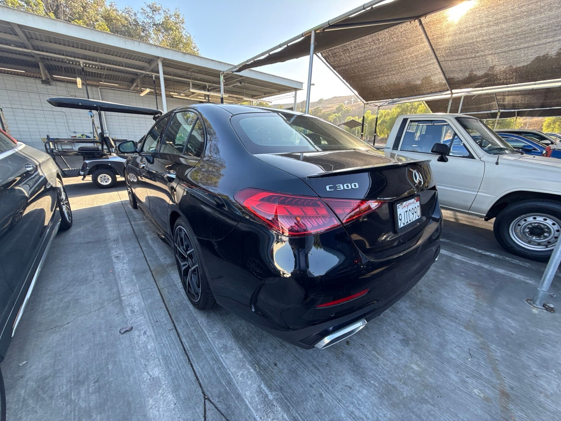 Used 2023 Black Mercedes-Benz C 300 image 3
