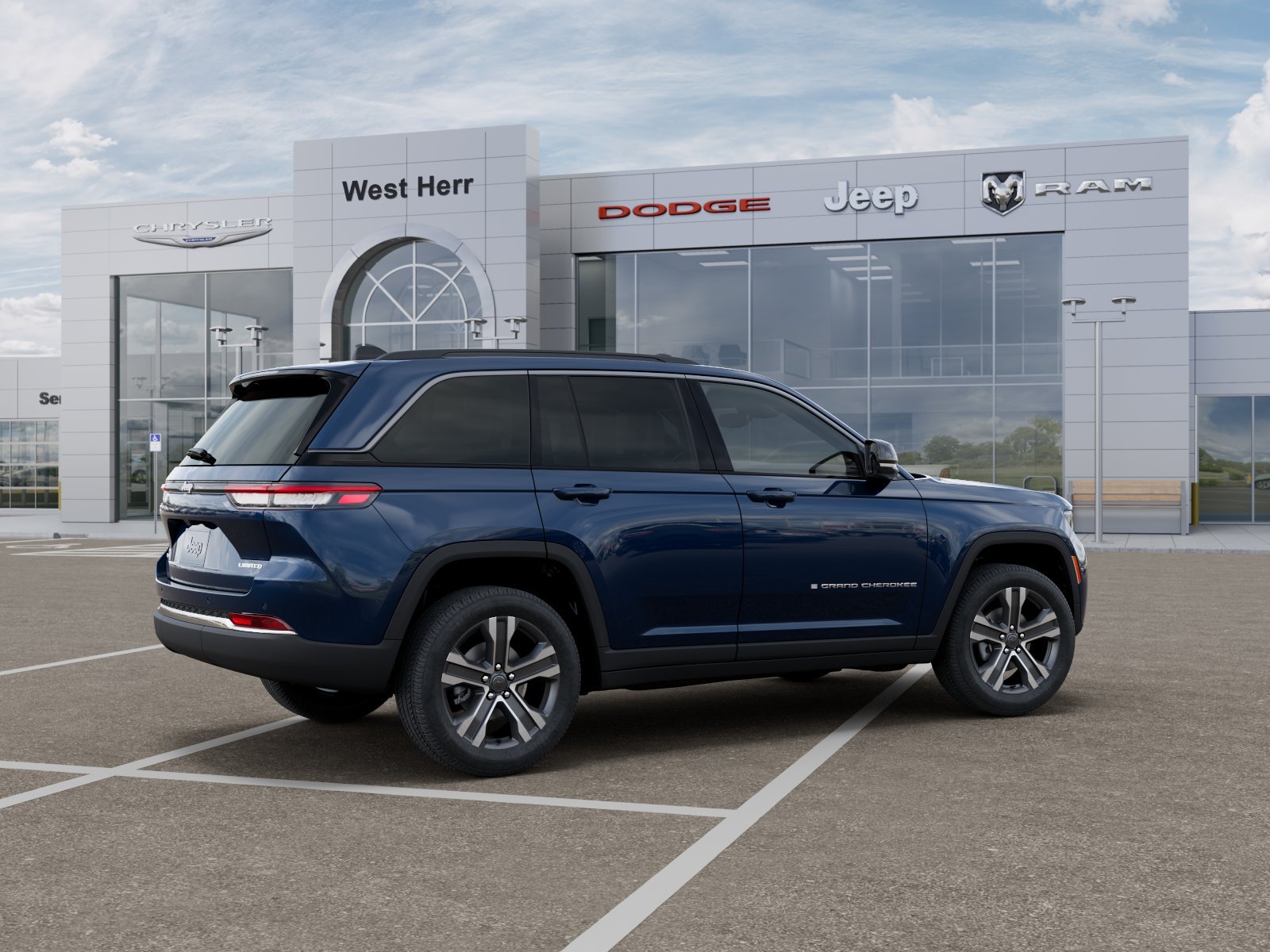 New 2027 Fathom Blue Pearl-Coat Paint Jeep Limited image 17