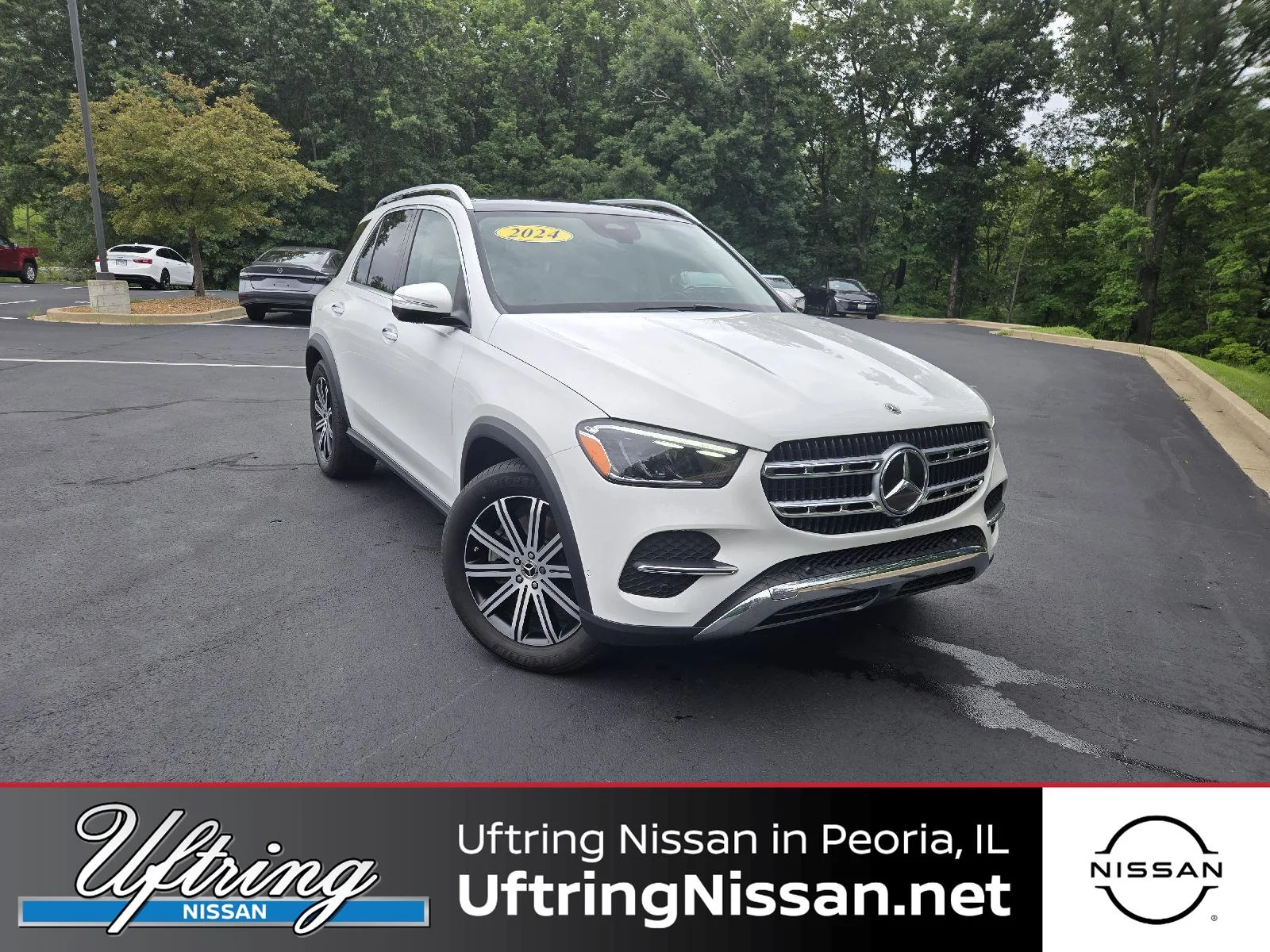 Used 2024 Polar White Mercedes-Benz GLE 450 image 1
