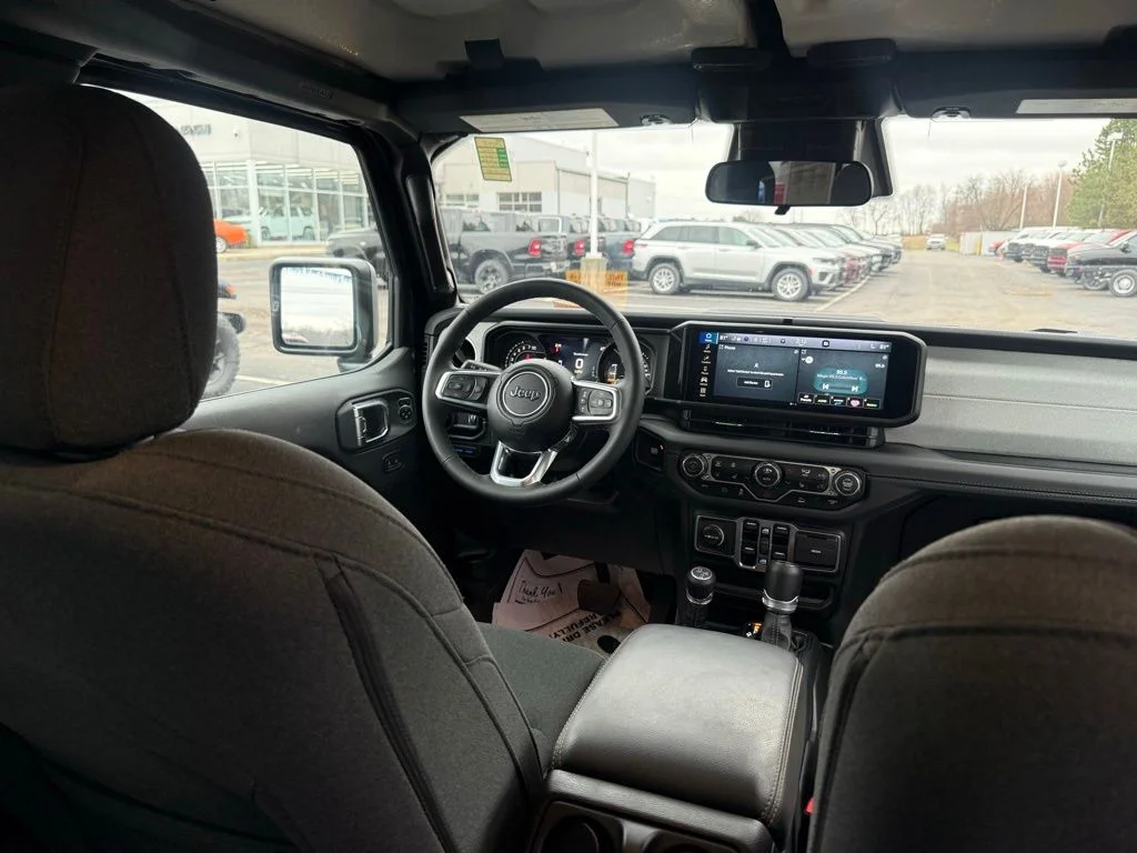 Used 2025 Black Jeep Sahara 4xe image 47