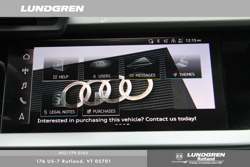 Used 2025 Blue Audi 40 Premium Plus image 20