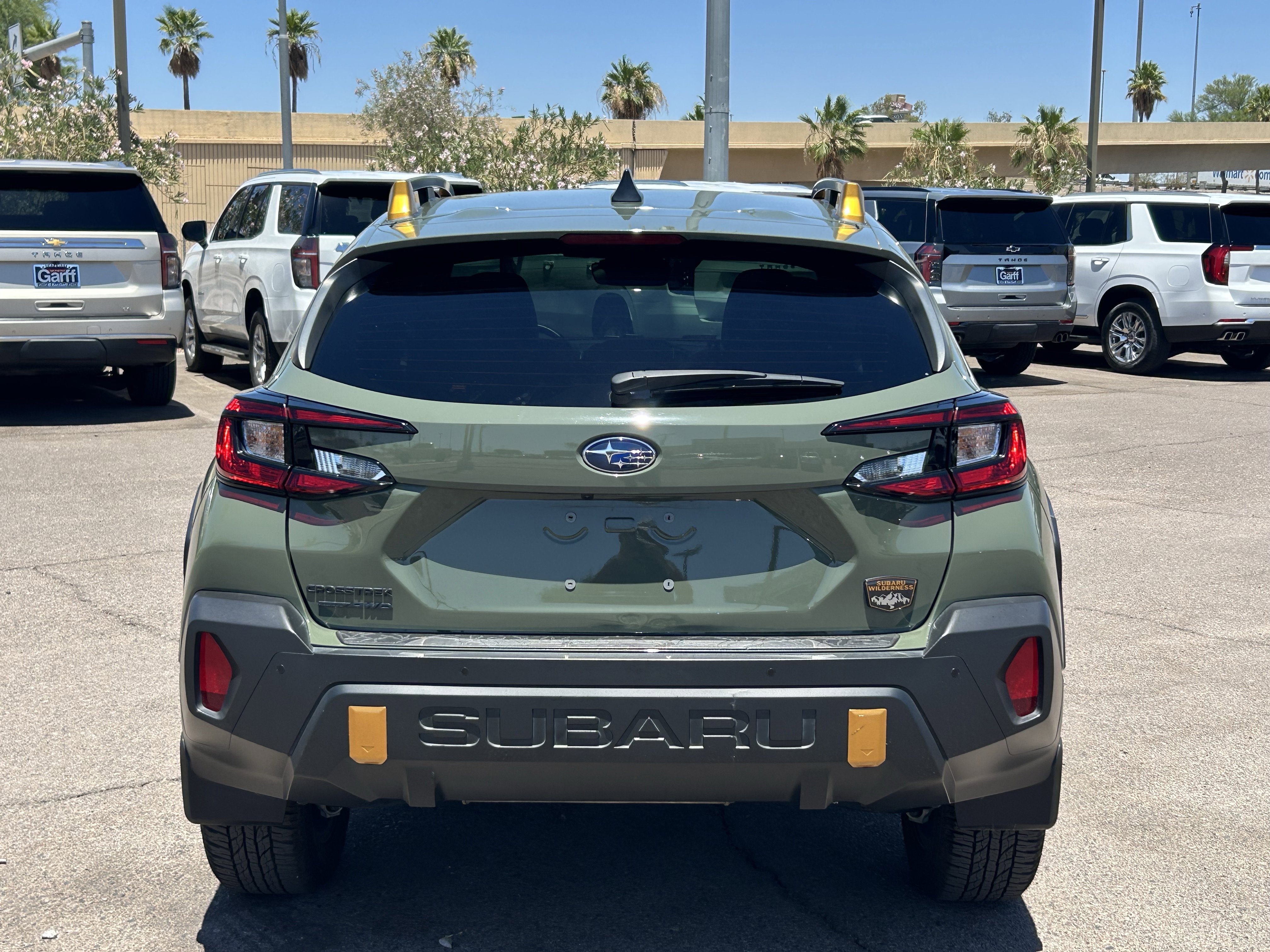 Used 2024 Alpine Green Subaru Wilderness image 4