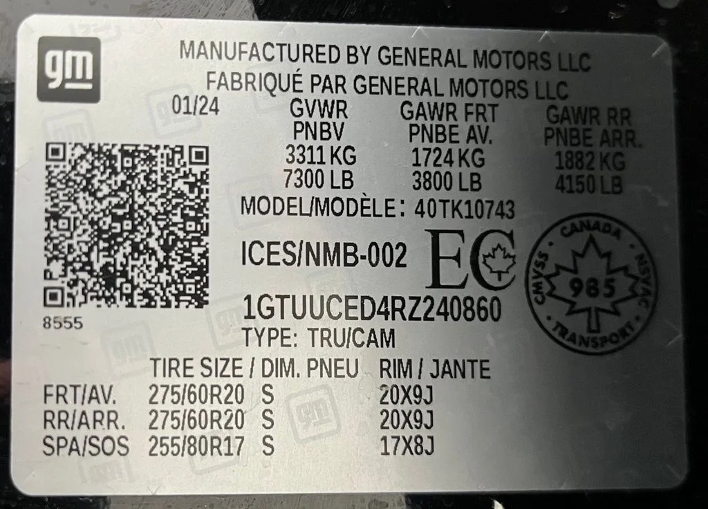 Used 2024 Black GMC Elevation image 63