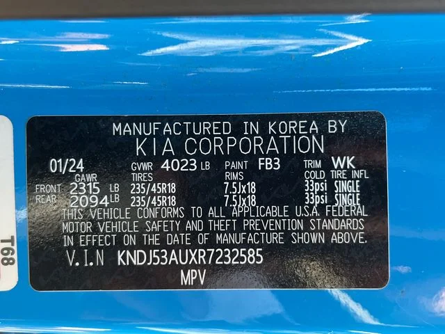 Used 2024 Blue Kia GT-Line image 26