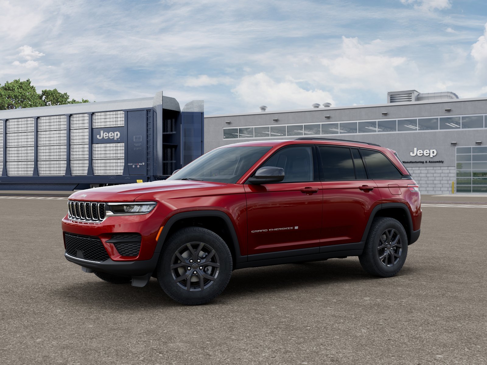 New 2027 Red Hot Pearlcoat Jeep Laredo X image 1