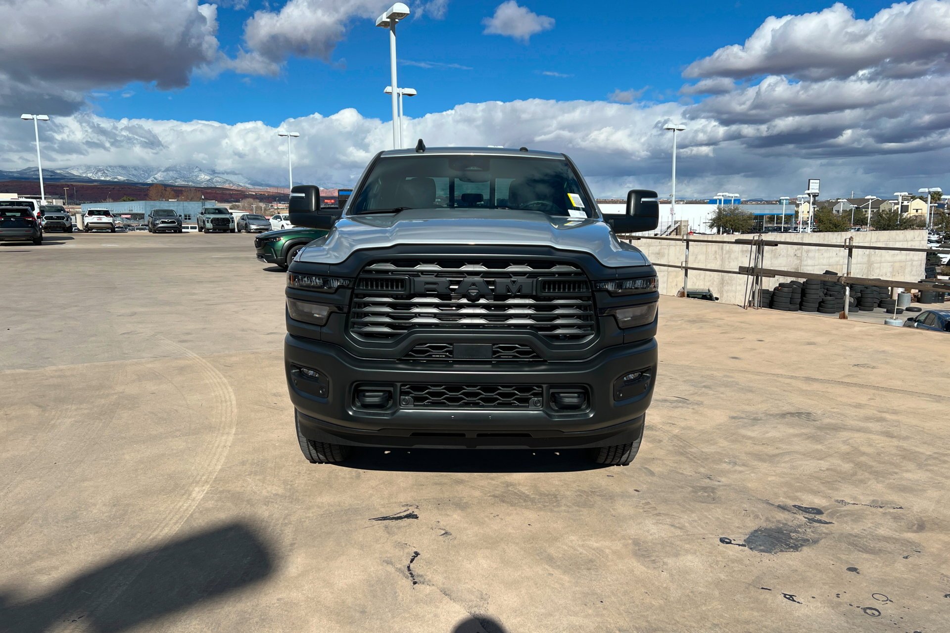New 2026 Silver-Zynith Exterior Paint RAM Tradesman image 9