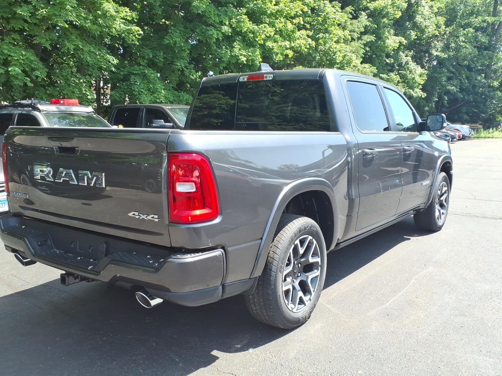 New 2026 Granite Crystal Metallic Clear-Coat Exterior Paint RAM Laramie image 6