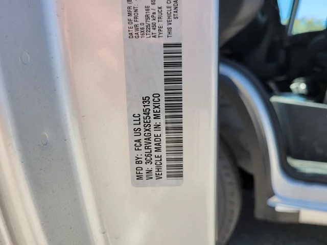 New 2025 Bright Silver Metallic Clear-Coat Exterior Paint RAM Low Roof image 16