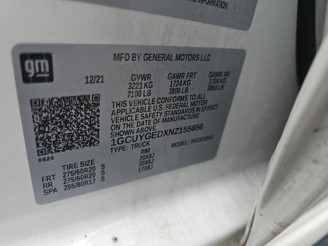 Used 2022 White Chevrolet LTZ image 22