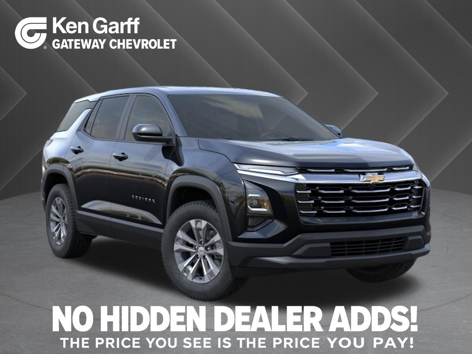 New 2026 Mosaic Black Metallic Chevrolet LT image 1