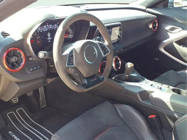 Used 2022 SHADOW GRAY METALLIC Chevrolet ZL1 image 8