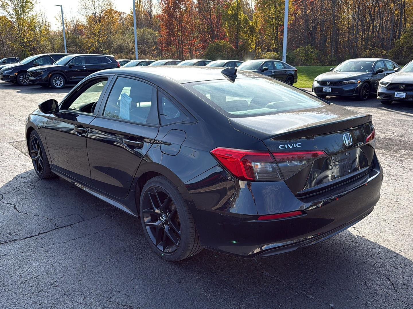 Used 2024 Crystal Black Pearl Honda Sport image 9