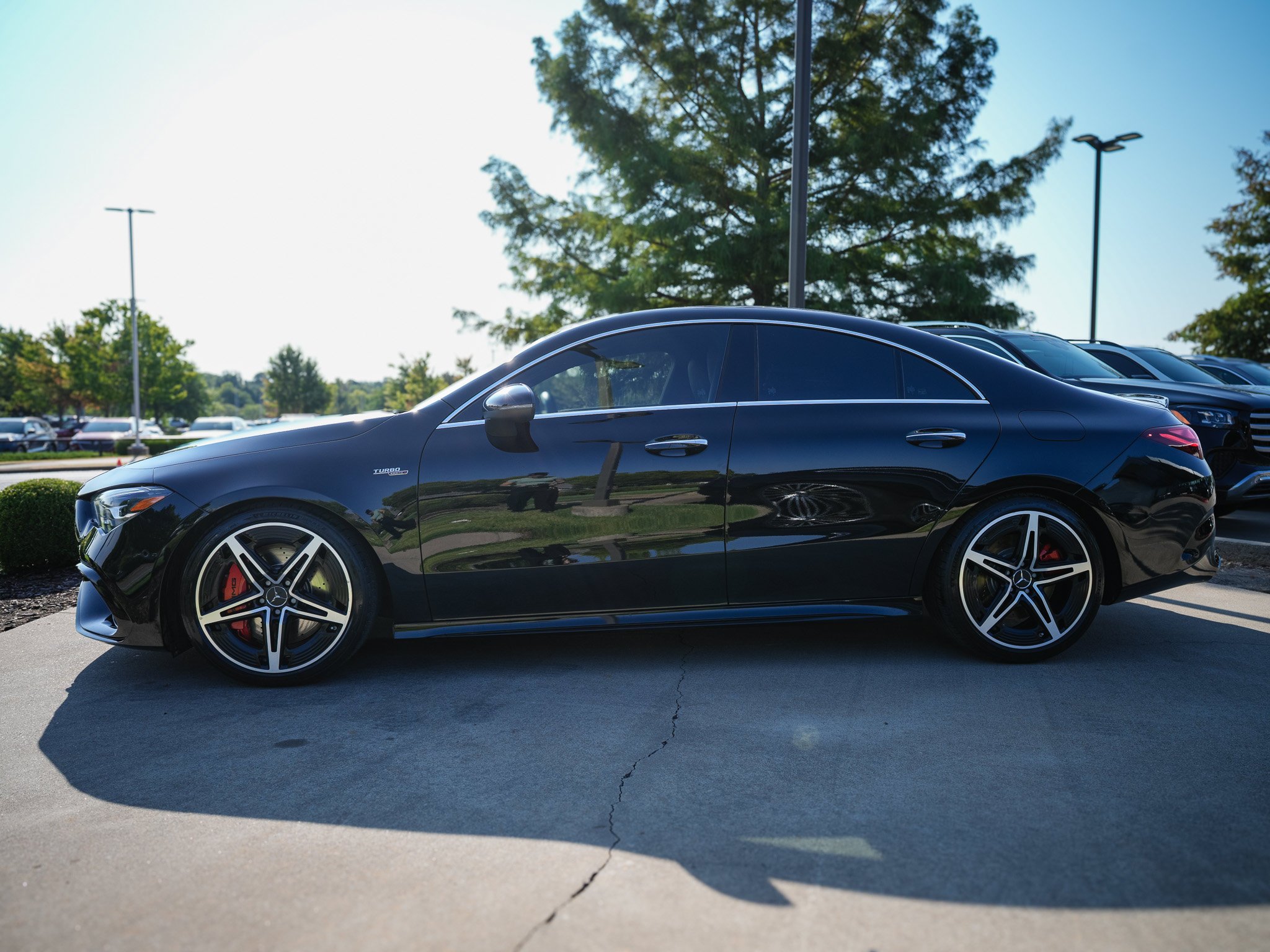 Certified Used 2024 Cosmos Black Metallic Mercedes-Benz CLA 45 AMG® image 9