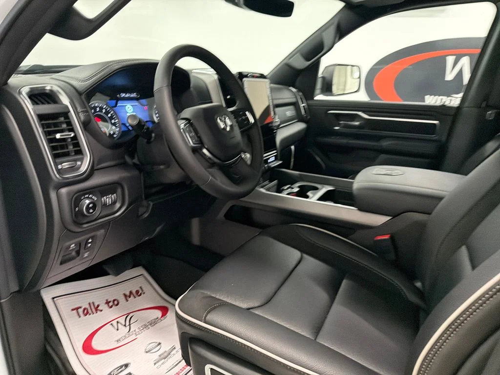 New 2026 Bright White Clear-Coat Exterior Paint RAM Laramie image 10
