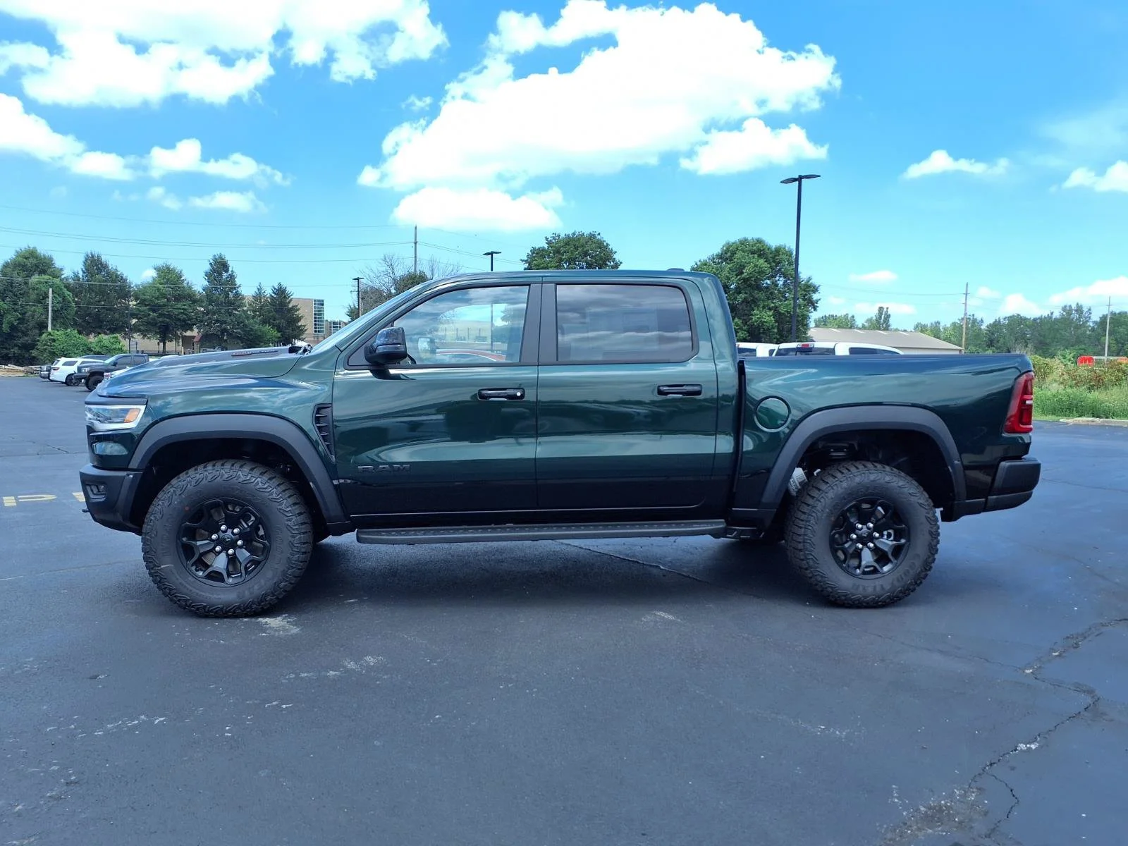 New 2026 Serrano-Green Metallic Exterior Paint RAM RHO image 3