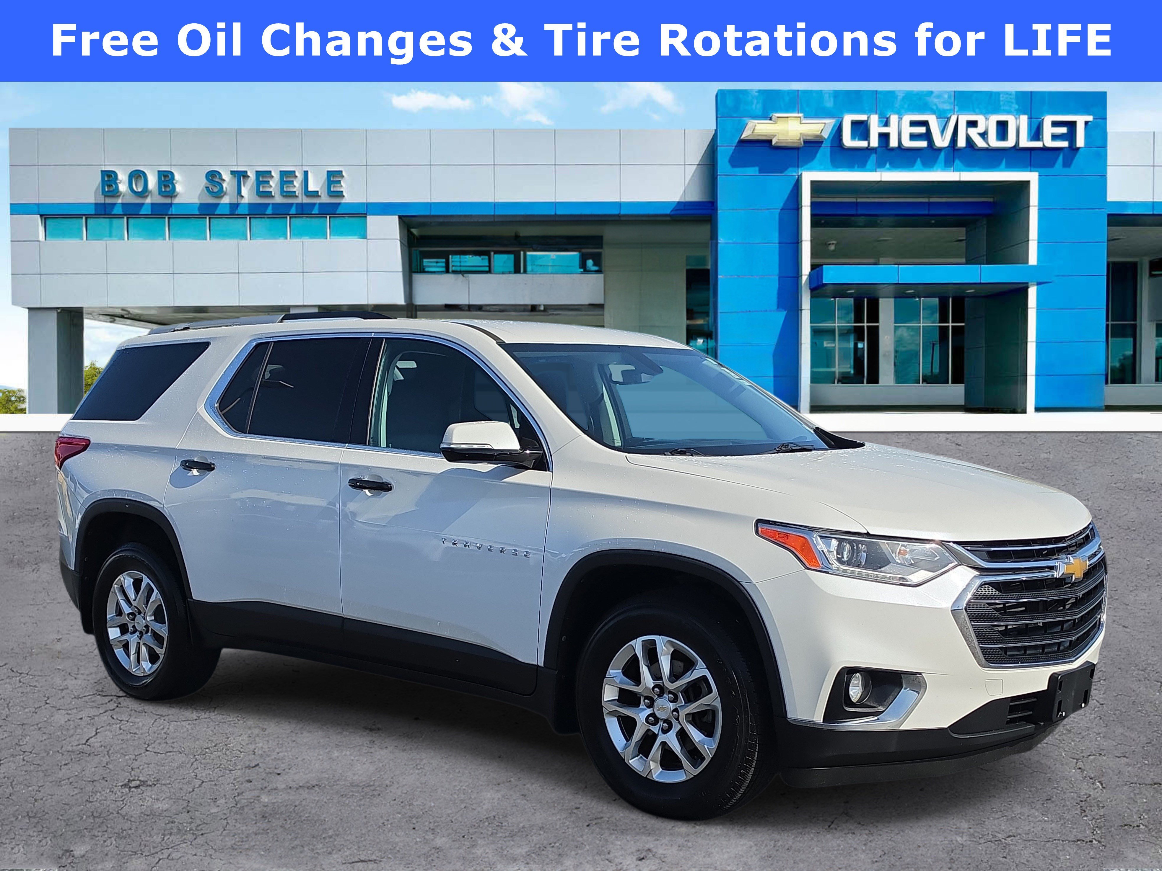Certified Used 2018 IRIDESCENT PEARL TRICOAT Chevrolet LT Cloth image 1