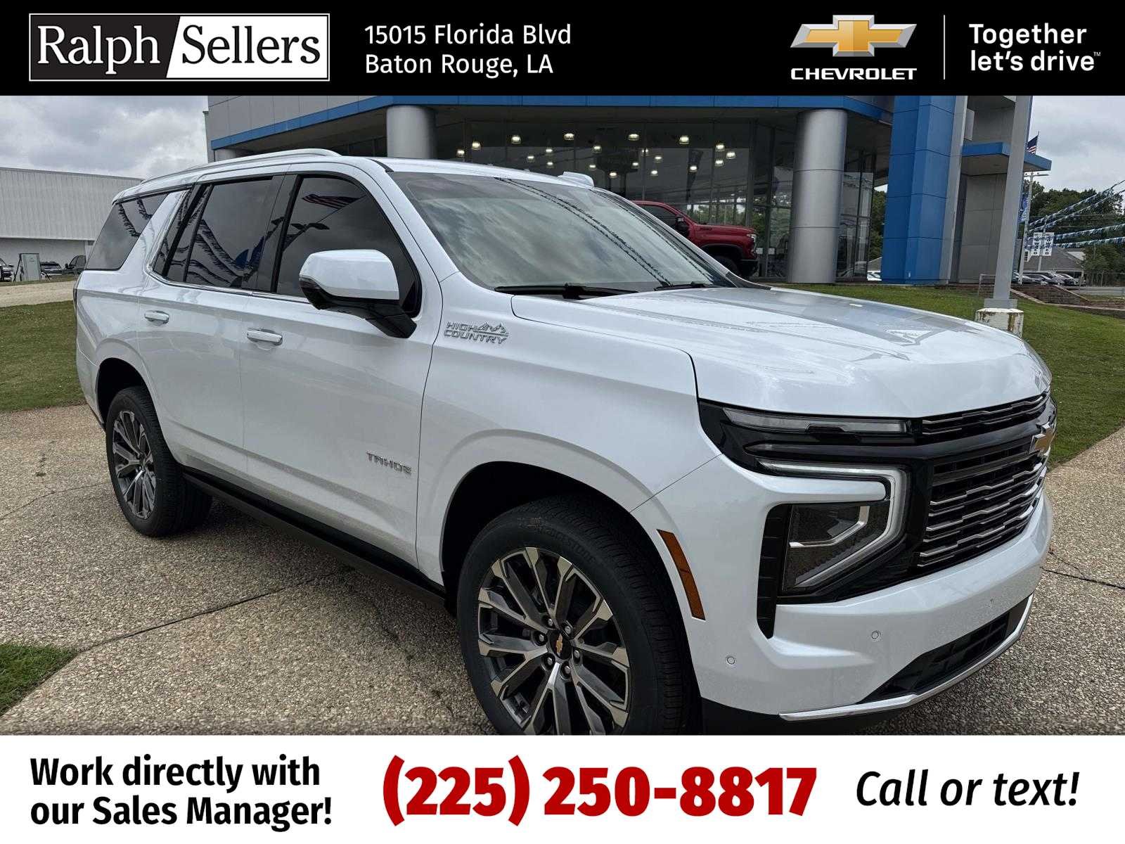 2026 Chevrolet Tahoe High Country