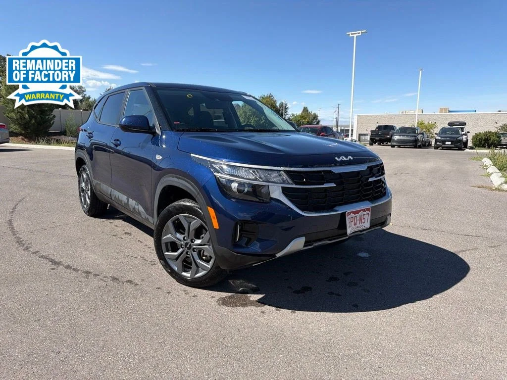 Used 2026 Blue Kia LX image 1
