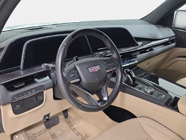 Used 2023 CRYSTAL WHITE TRICOAT Cadillac 4WD Premium Luxury image 16