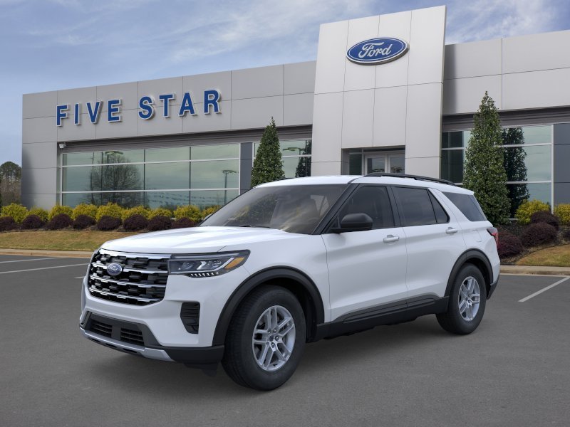 New 2026 Space White Metallic Ford Active image 2