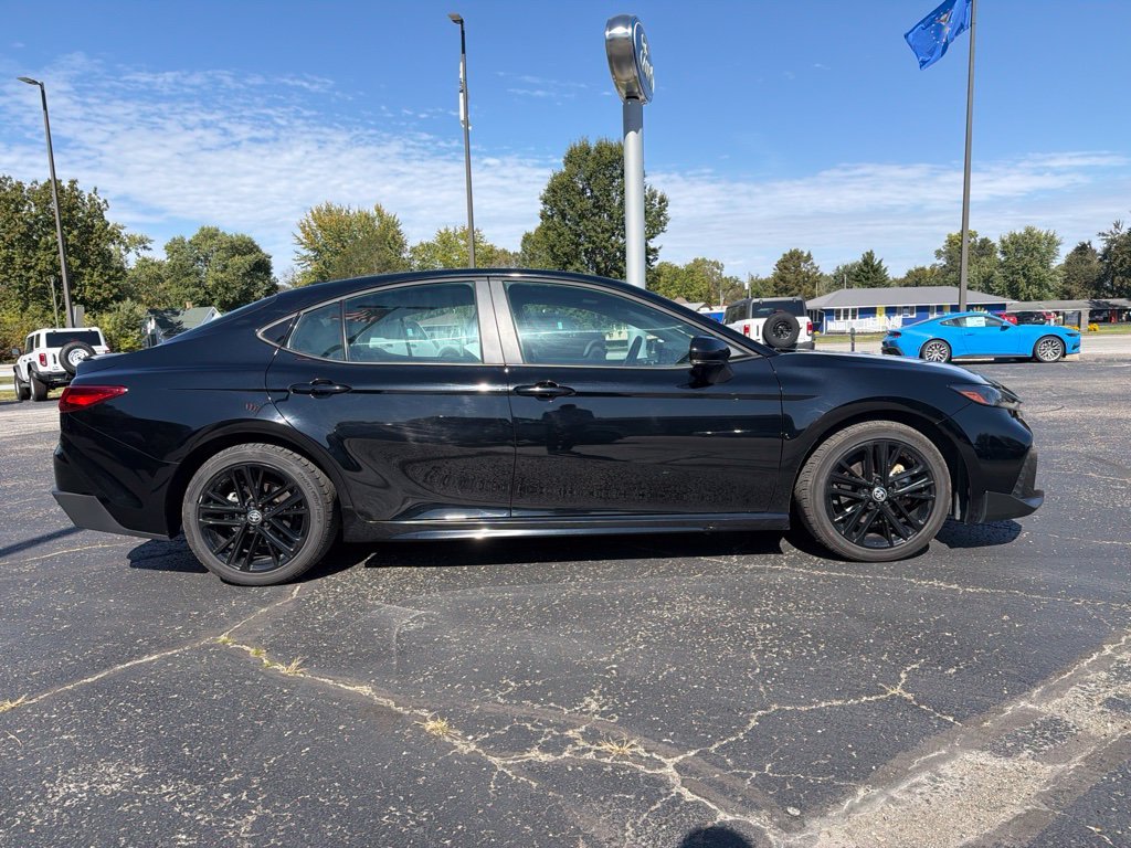 Certified Used 2025 Midnight Black Metallic Toyota SE image 7