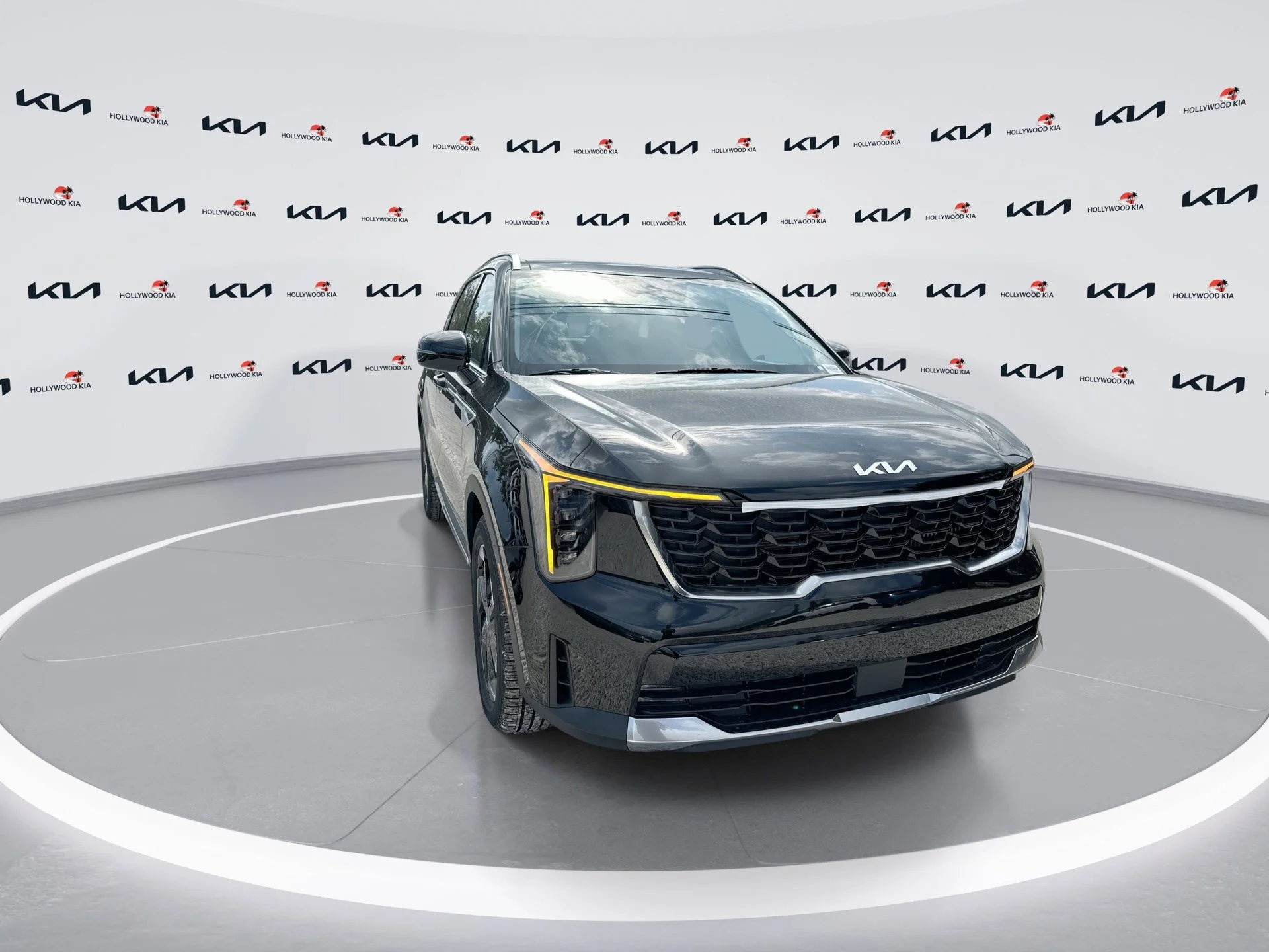 New 2026 Aurora Black Pearl Kia EX AWD image 2