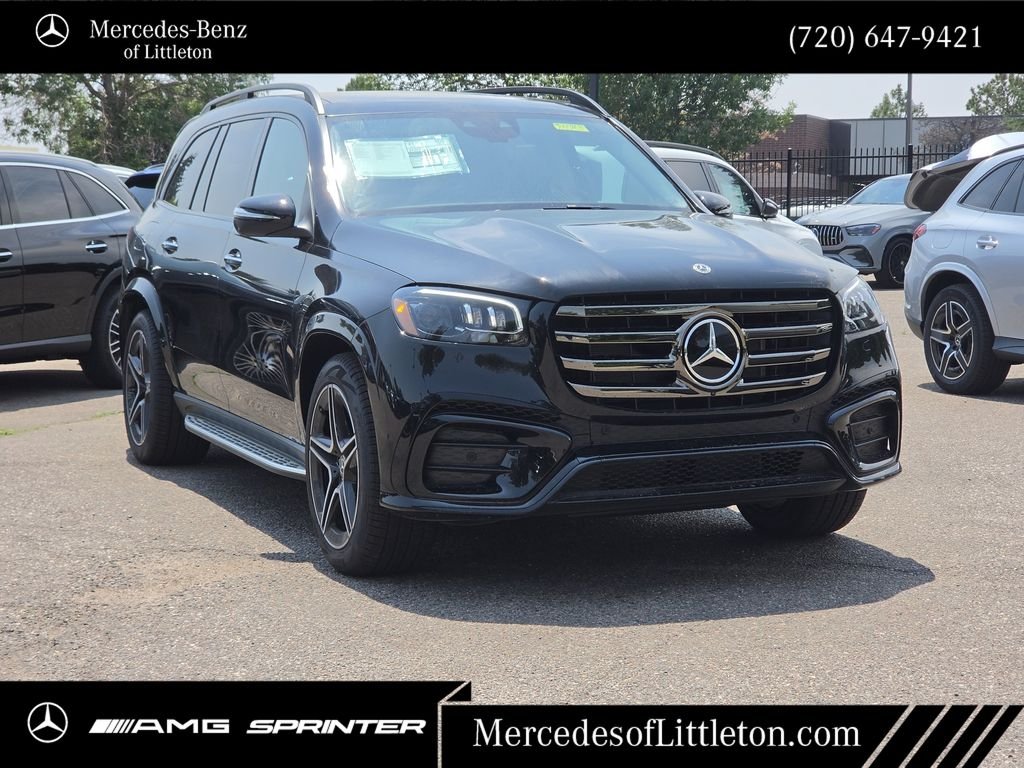 New 2026 Obsidian Black Metallic Mercedes-Benz GLS 450 image 3