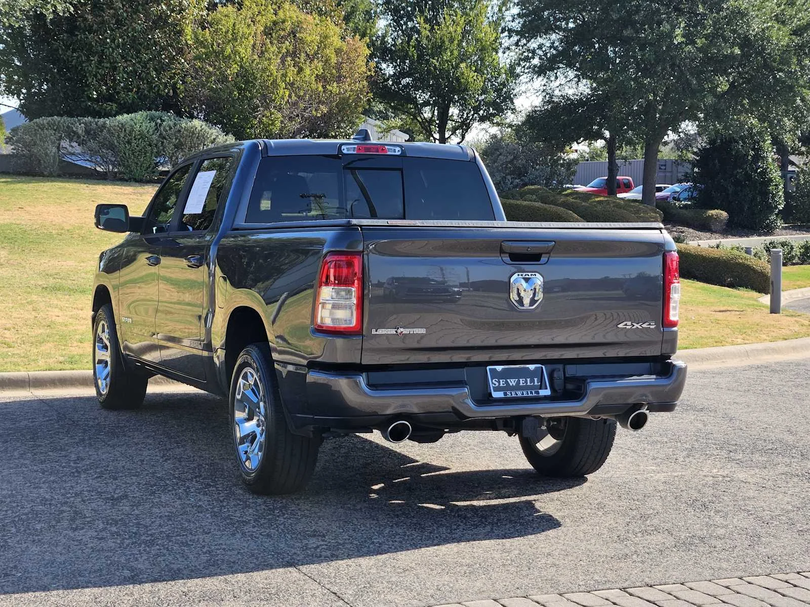 Used 2024 Granite Crystal Metallic Clearcoat Ram Lone Star image 3