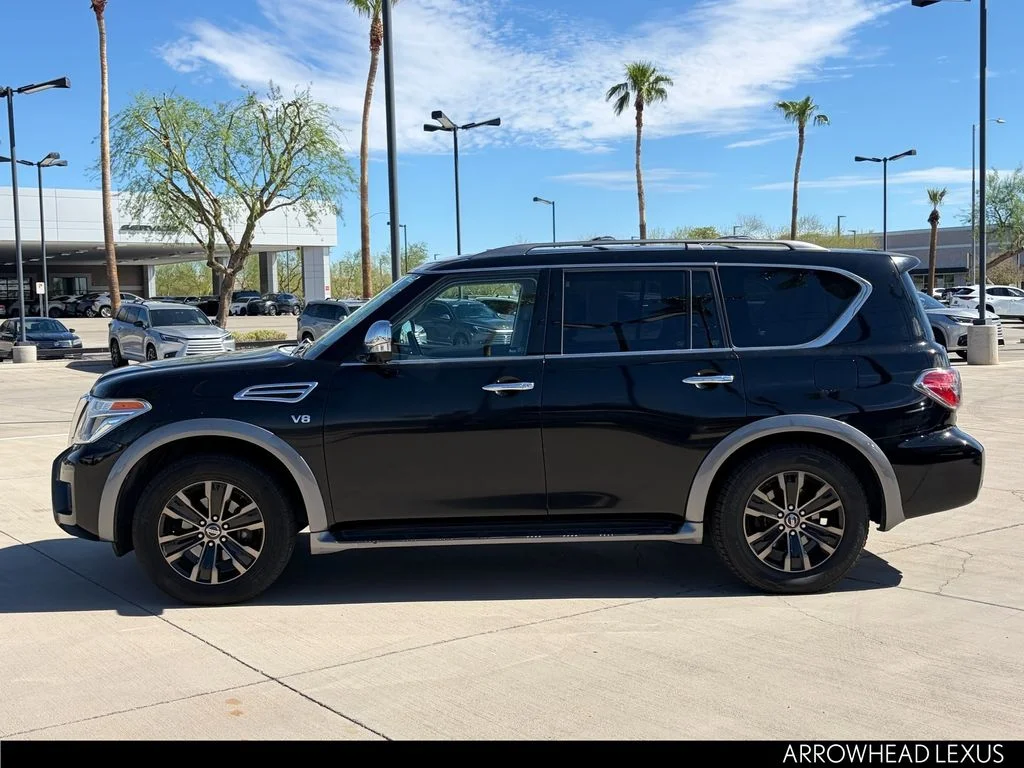 Used 2018 Black Nissan Platinum image 3