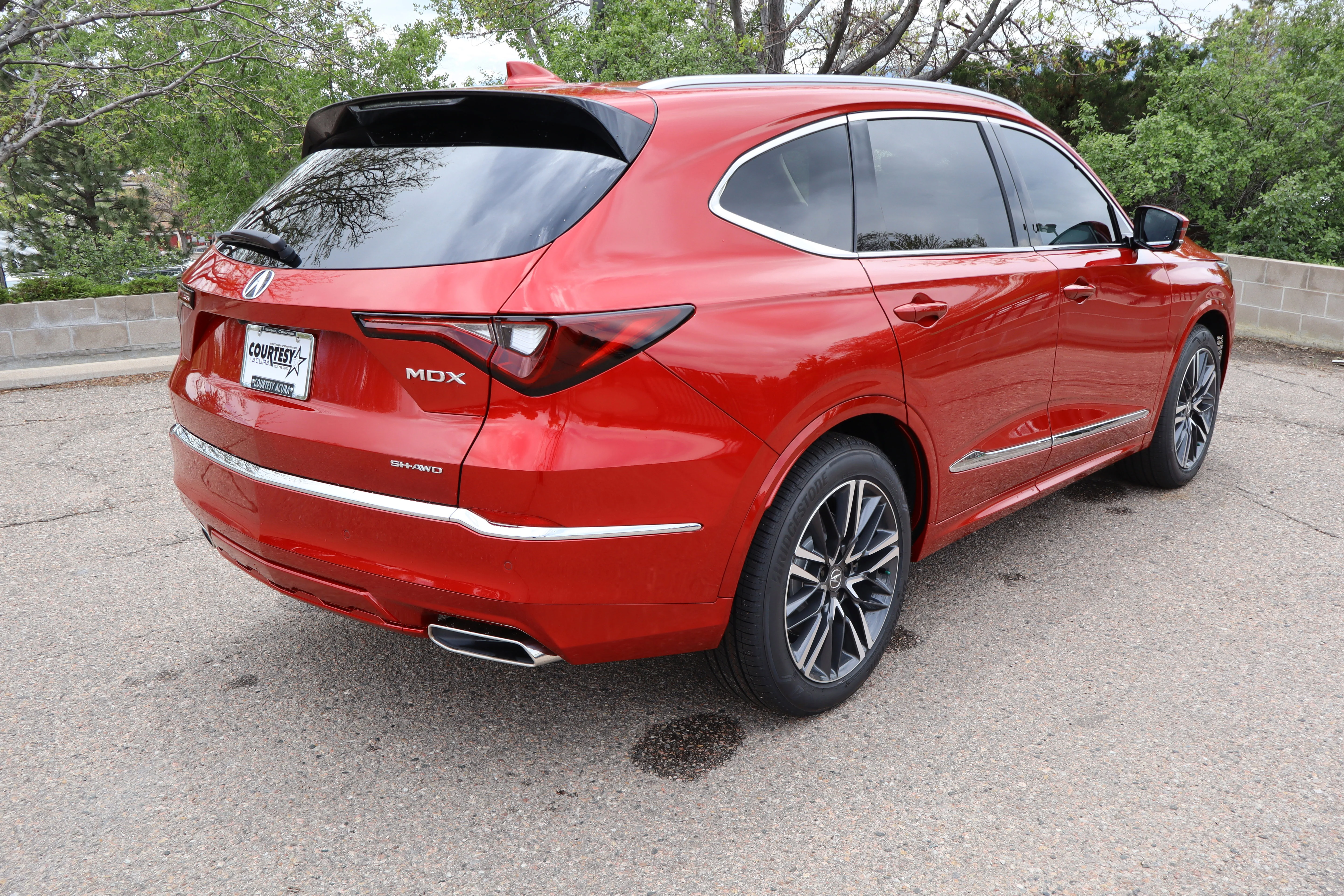 New 2026 Performance Red Pearl Acura w/Advance Package image 6