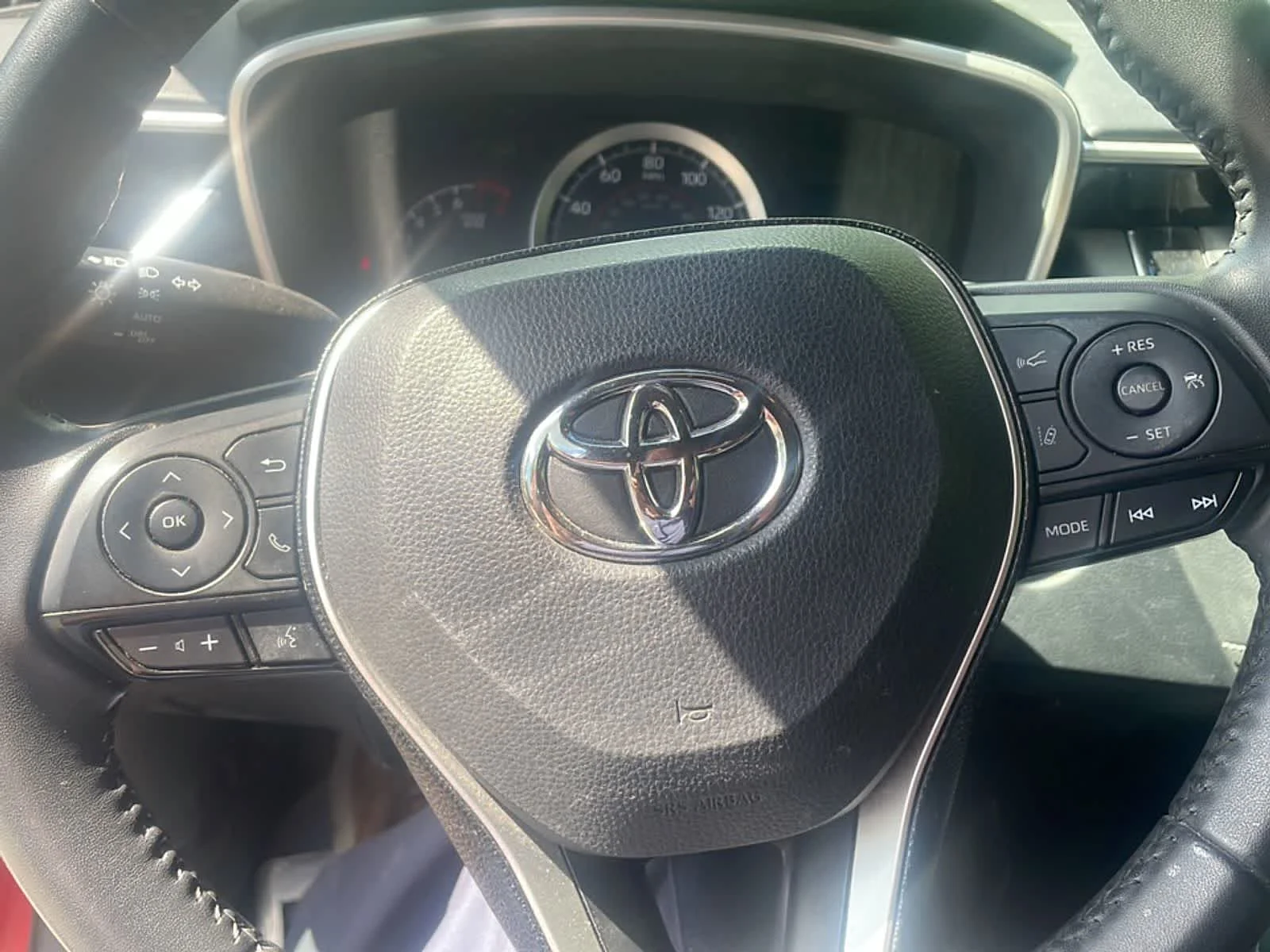 Certified Used 2021 Supersonic Red Toyota SE image 17