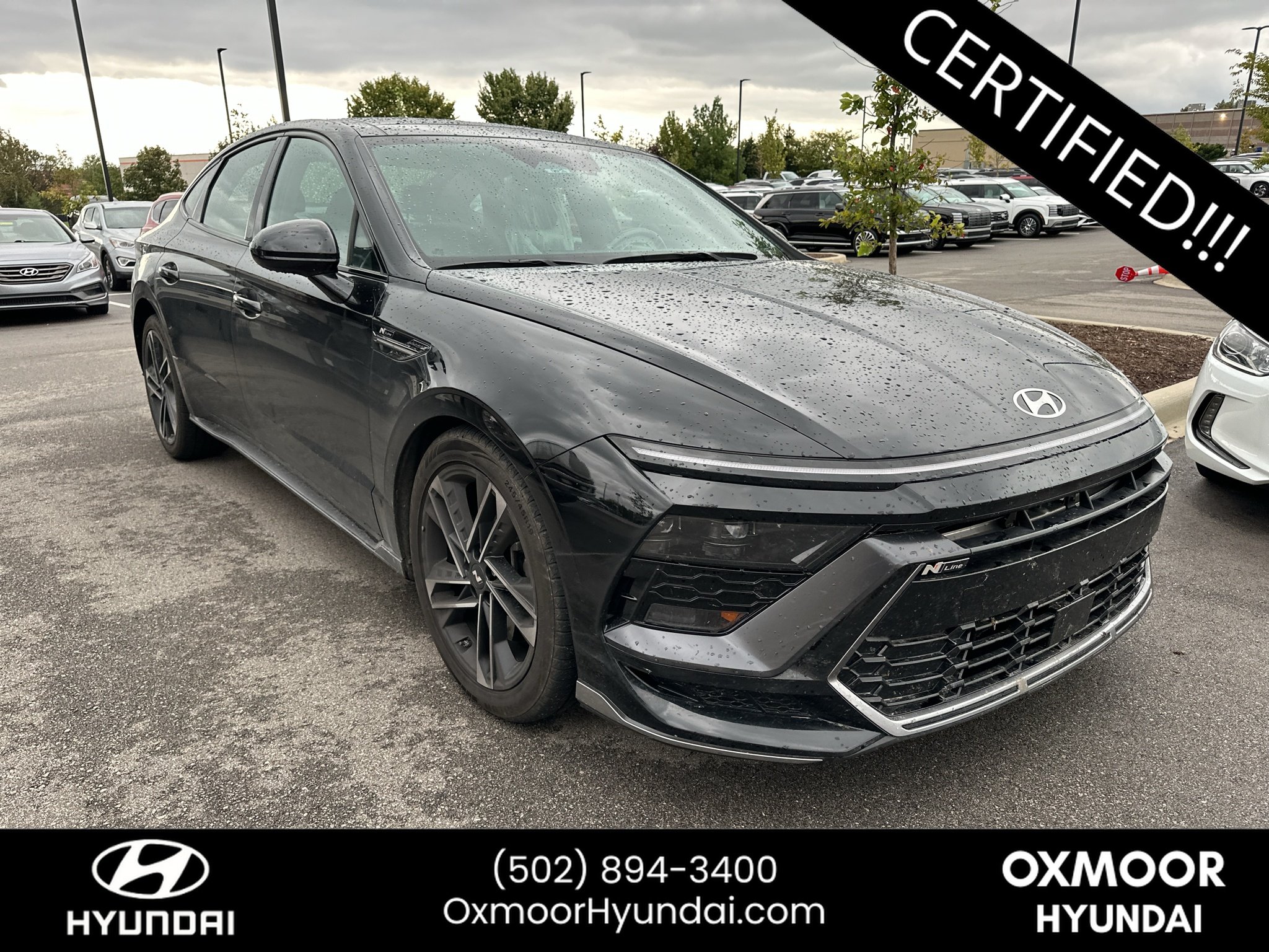 Used 2024 Onyx Black Hyundai N Line image 1