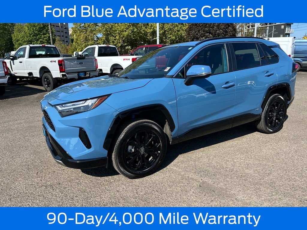 Used 2024 Blue Toyota SE image 3