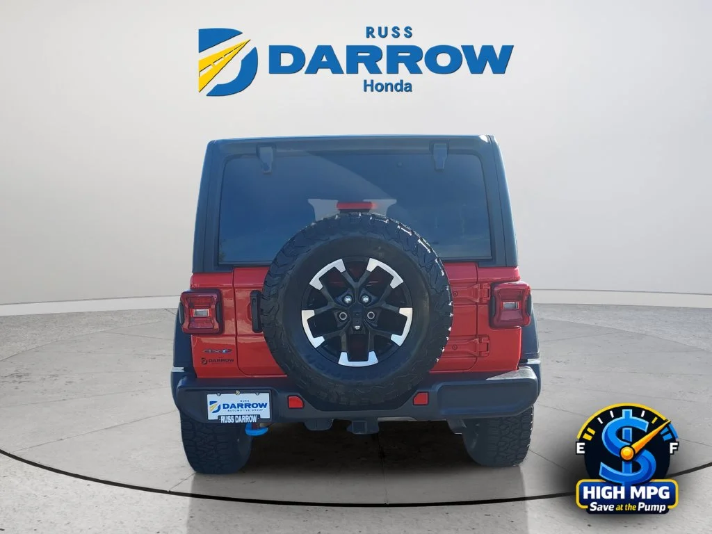 Used 2024 Red Jeep Rubicon 4xe image 4