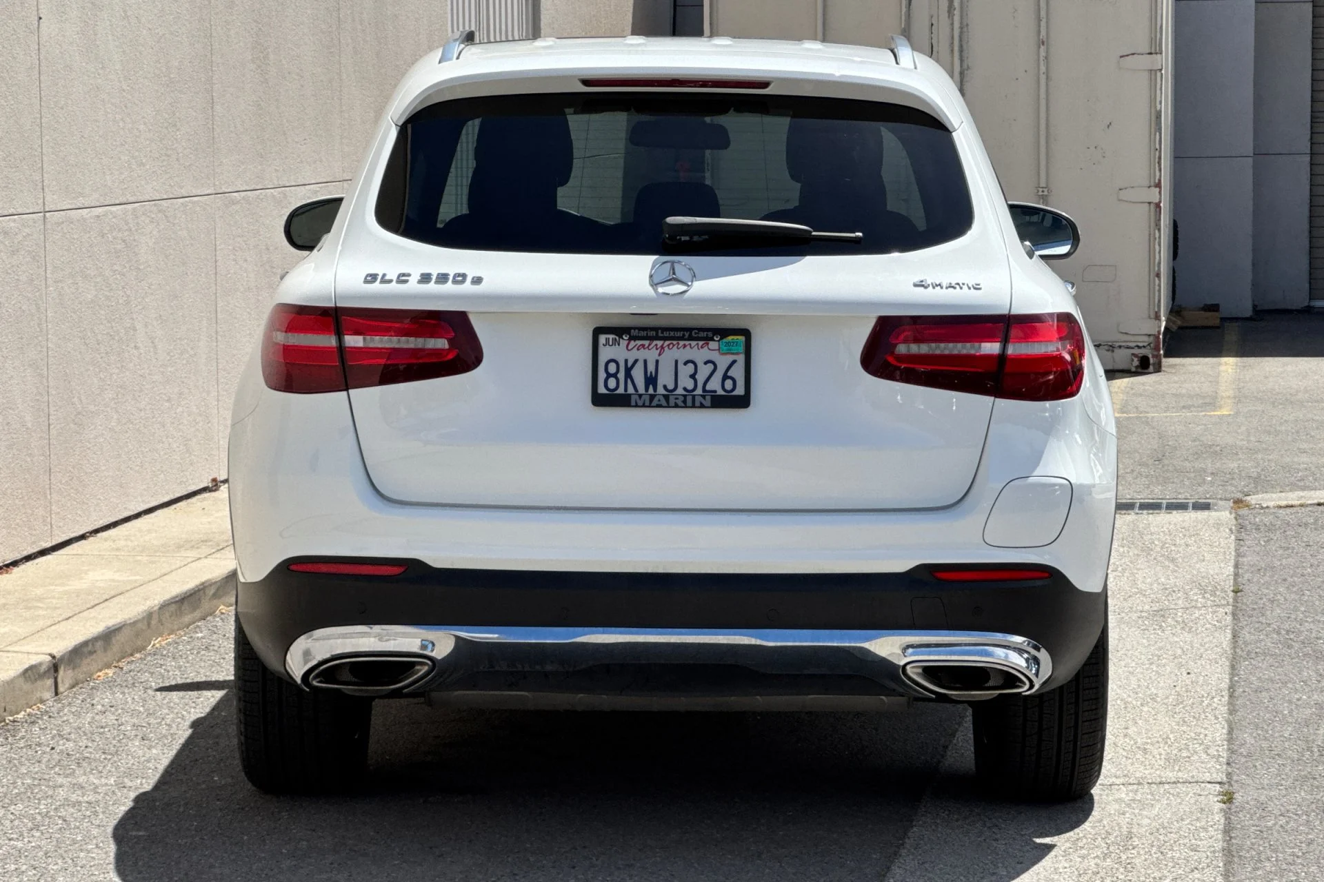 Used 2019 White Mercedes-Benz GLC 350e image 7