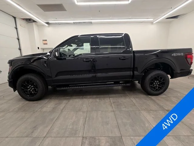 New 2026 Agate Black Metallic Ford XLT image 2