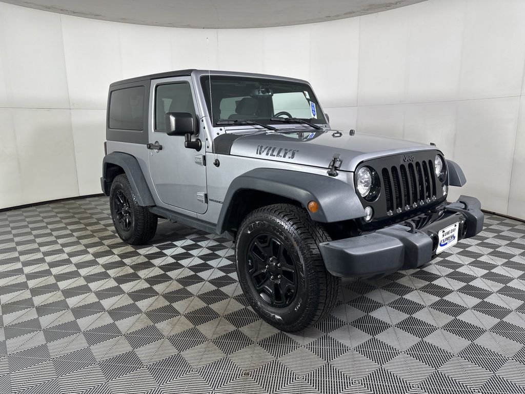 Used 2015 Silver Jeep Willys Wheeler image 15