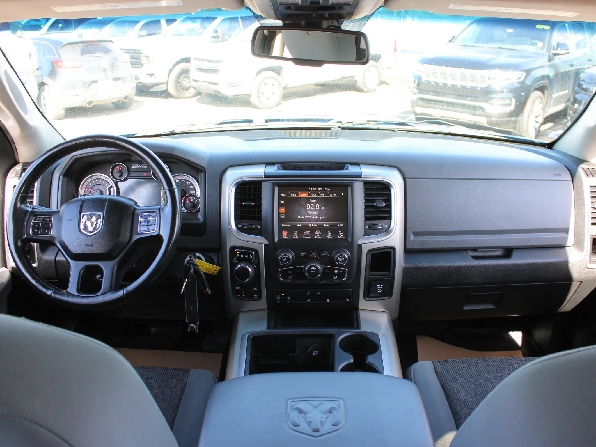 Used 2014 Light blue RAM Big Horn * Mechanic Special | HEMI V8 | Heated Seats | Bedliner | Backup Camera image 3