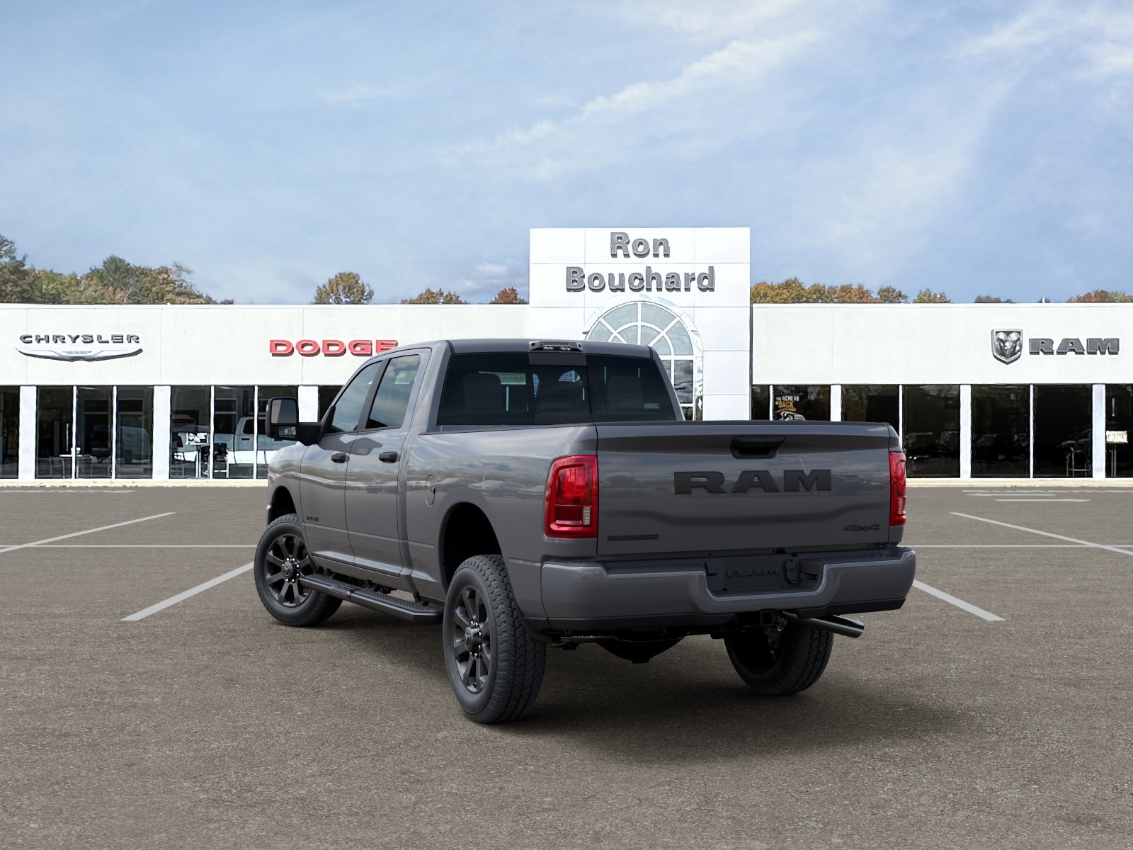 New 2026 Ceramic Gray Clear-Coat Exterior Paint RAM Big Horn image 29