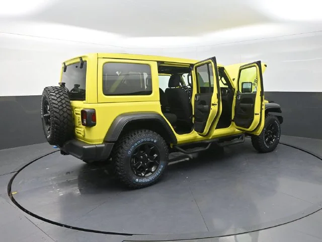 Used 2023 Yellow Jeep Willys 4xe image 36