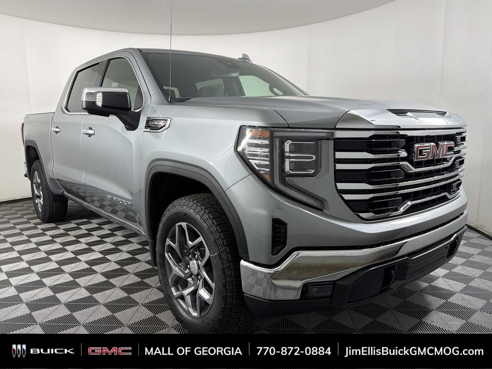 New 2026 Sterling Metallic GMC SLT image 1