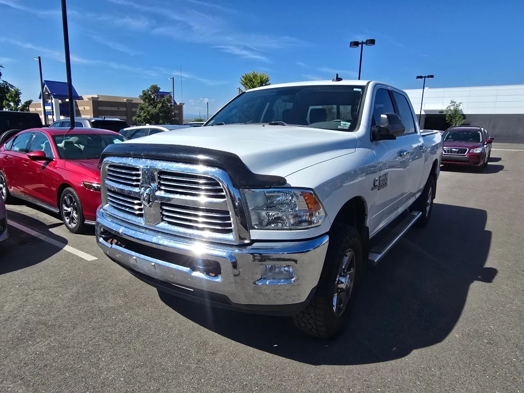 Used 2015 Bright White Clearcoat Ram Big Horn image 1
