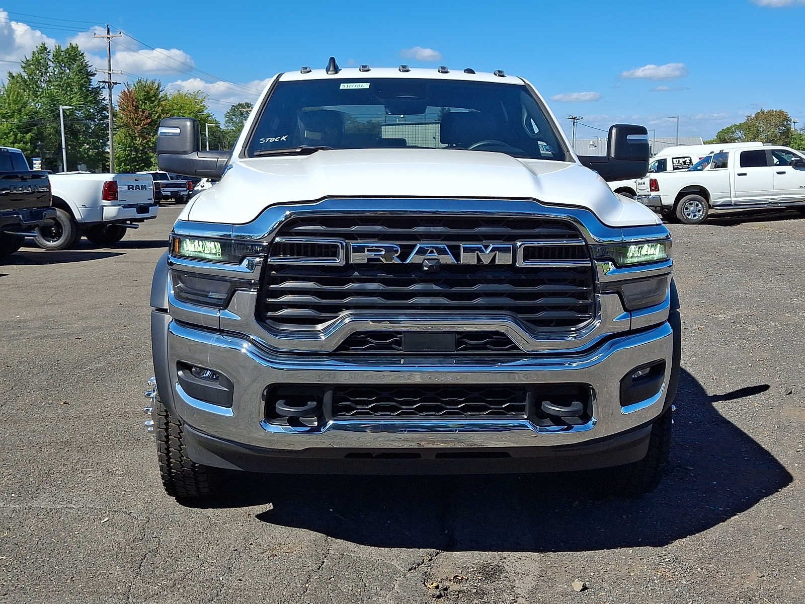 Used 2025 Bright White Clearcoat Ram Tradesman image 2