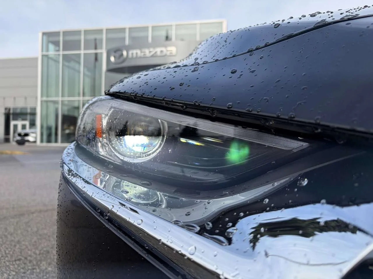 Used 2024 Jet Black Mica Mazda GX image 3