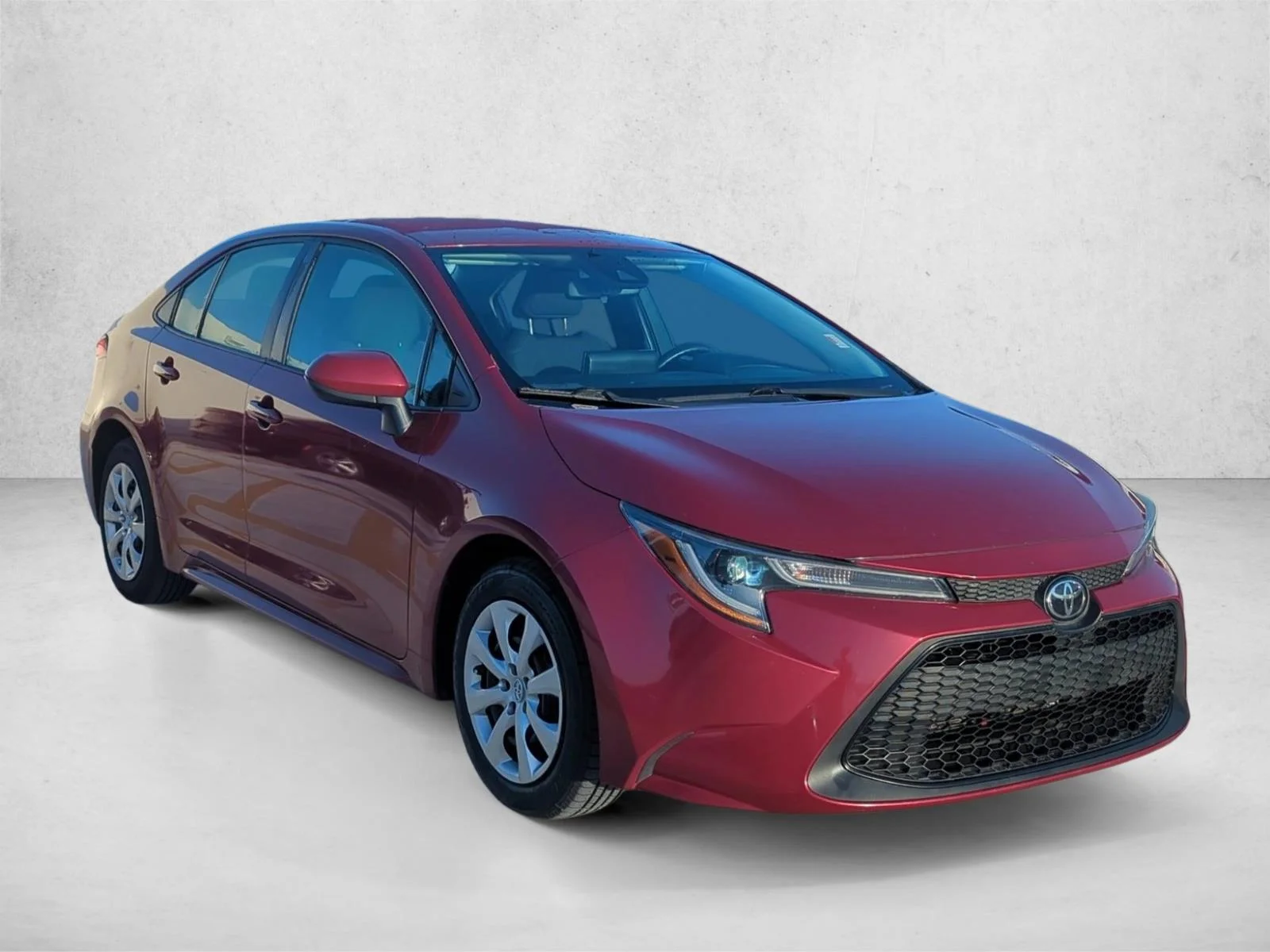 Used 2022 Ruby Flare Pearl Toyota LE image 3