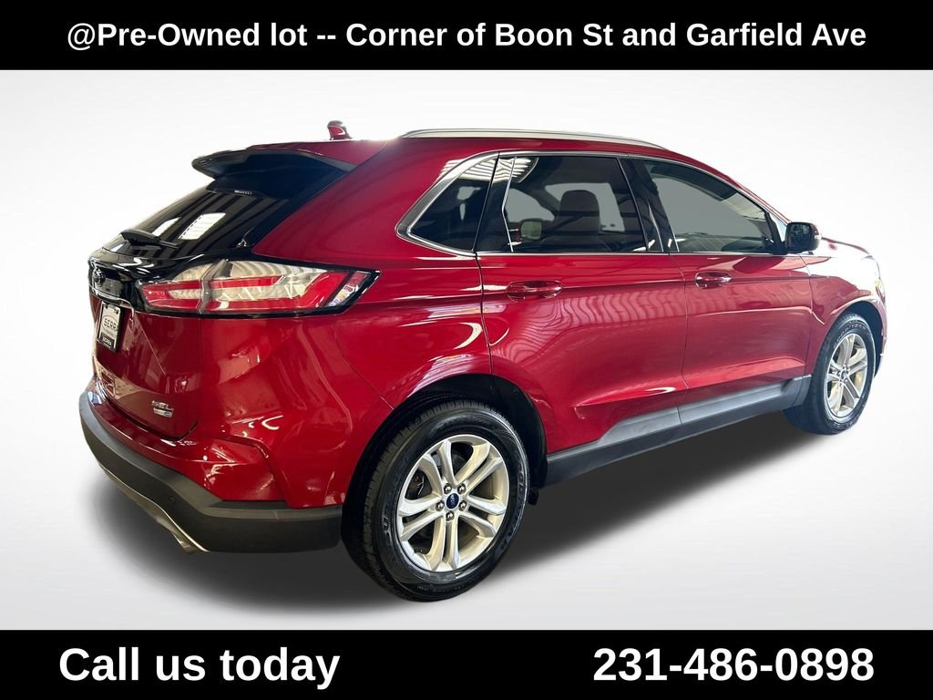 Used 2020 Red Ford SEL image 5