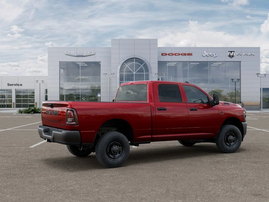 New 2026 Molten Red Pearl-Coat Exterior Paint RAM Tradesman image 4