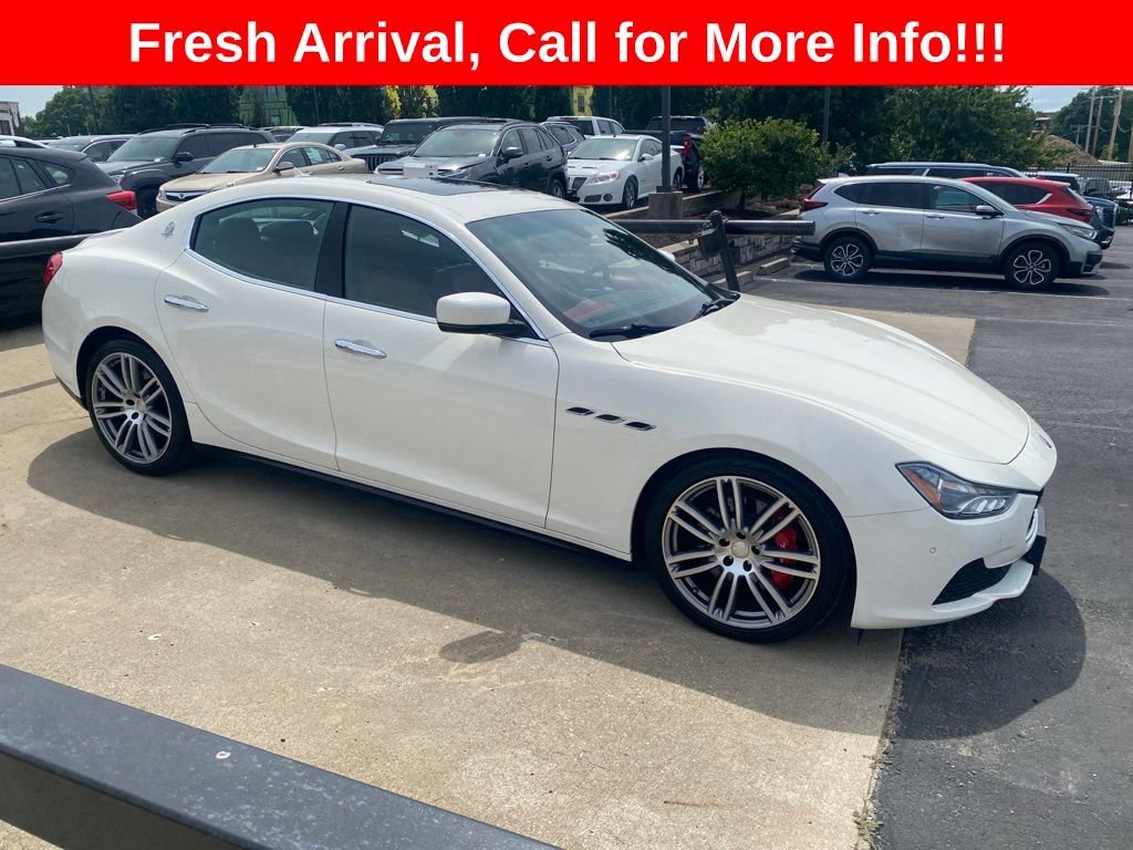 Used 2016 Maserati Ghibli S with VIN ZAM57RTA4G1185390 for sale in Kansas City